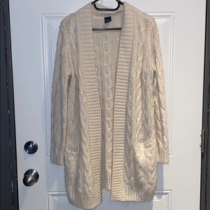 GAP cream cardigan
